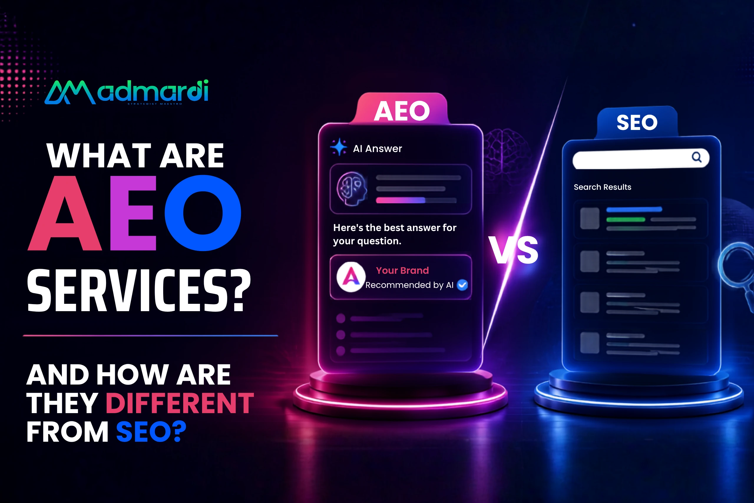 What Are AEO Services and How Are They Different From SEO?