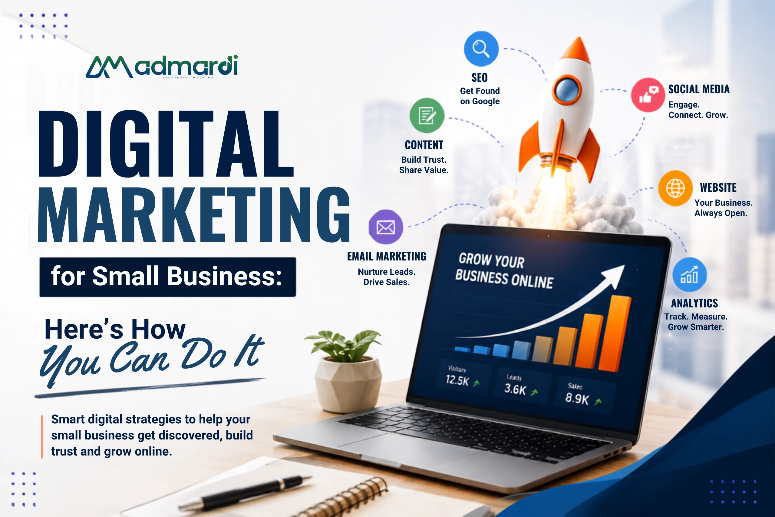 Digital Marketing for Small Business: Here’s How You Can Do It