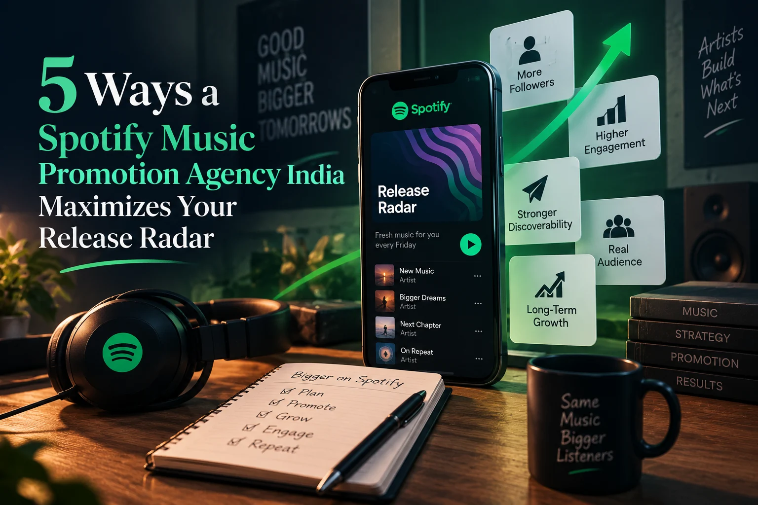 5 Ways a Spotify Music Promotion Agency India Maximizes Your Release Radar