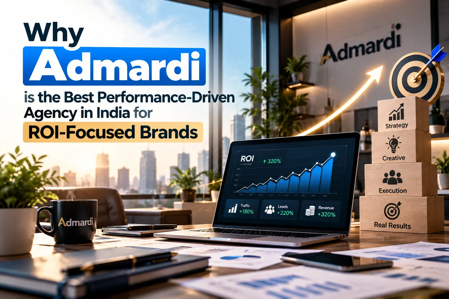 Why Admardi is the Best Performance-Driven Agency in India for ROI-Focused Brands